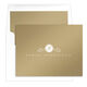 Scroll Initial Folded Shimmer Note Cards Image 2 of 2
